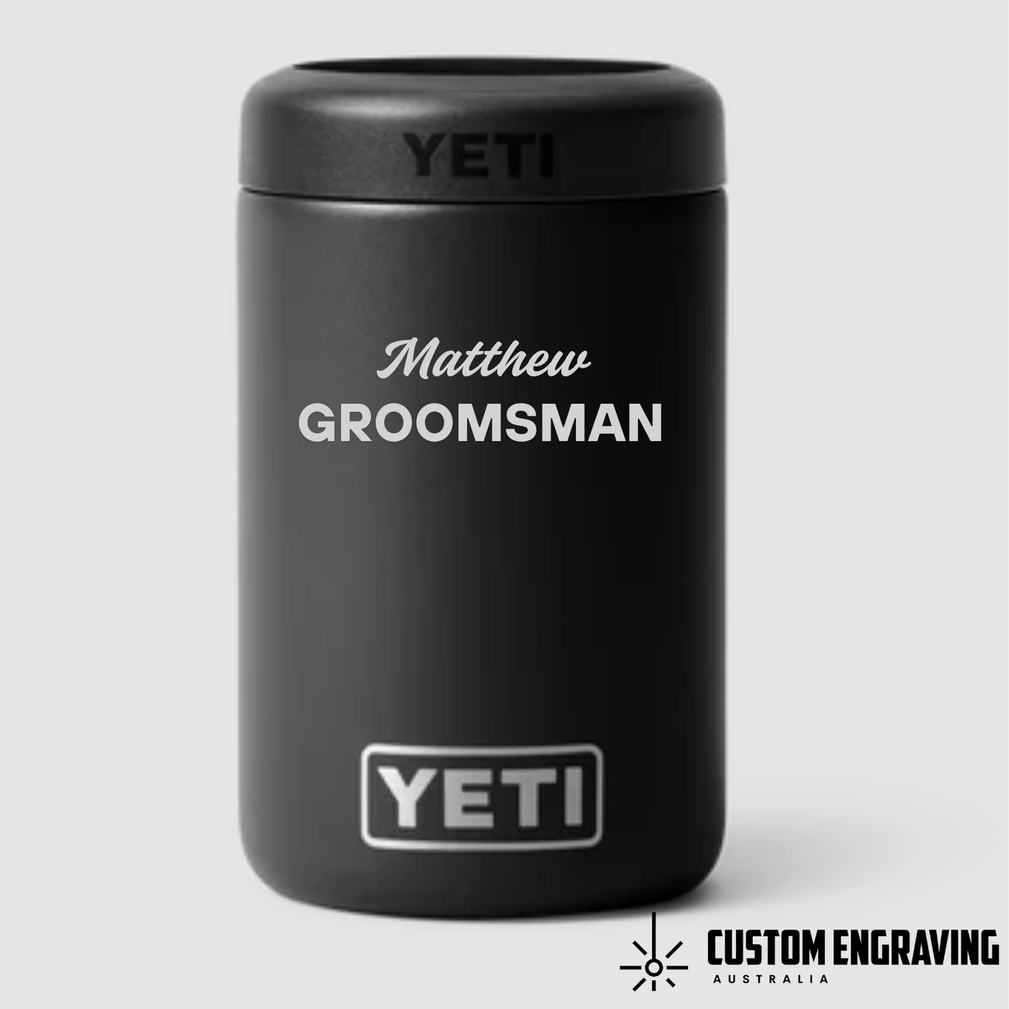 YETI Wedding Stubby Cooler - Groom