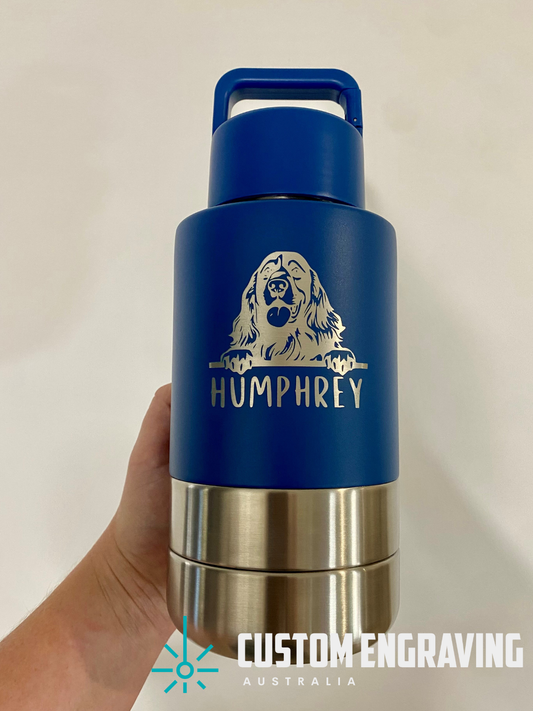 Personalised 3 in 1 Pet Water Bottle